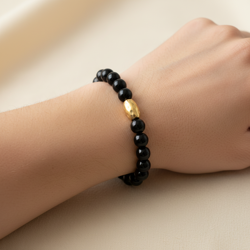 AI lifestyle image of The Vivian Bracelet on a wrist